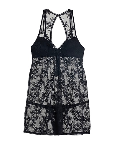 EMPORIO ARMANI Underwear set UNDERWEAR Black 45% Polyamide, 20% Elastane, 19% Polyester, 16% Viscose
