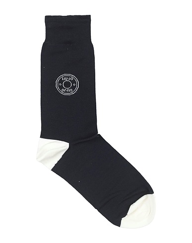 LIU •JO MAN Socks & tights Midnight blue 80% Cotton, 17% Polyamide, 3% Elastane