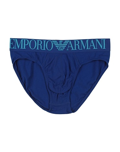 EMPORIO ARMANI Slip Azul marino 95% Algodón, 5% Elastán