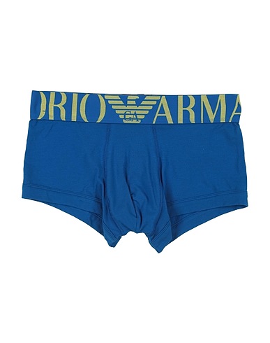 EMPORIO ARMANI Μποξεράκι Μπλε 95% Βαμβάκι, 5% Ελαστάνη
