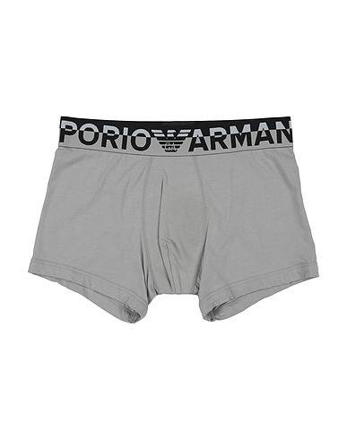 EMPORIO ARMANI トランクス グレー コットン 95% / ポリウレタン 5% / ナイロン / ポリエステル