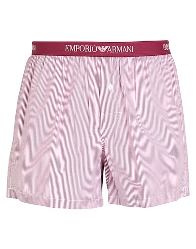 EMPORIO ARMANI Boxer Burgundy 100% Cotton, Polyester, Elastane