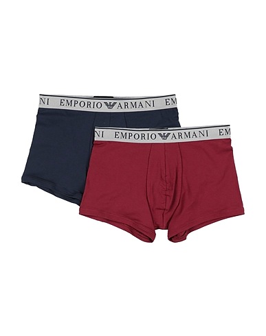 EMPORIO ARMANI Boxer Bordeaux 95% Cotone, 5% Elastan, Poliestere, Poliammide