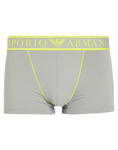 EMPORIO ARMANI Boxer UNDERWEAR Grigio chiaro 82% Poliammide, 18% Elastan, Poliestere