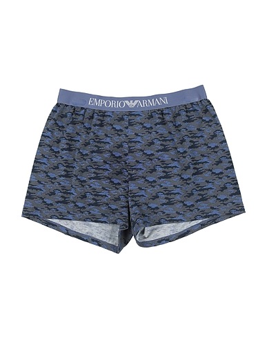 EMPORIO ARMANI Boxer Slate blue 95% Cotton, 5% Elastane, Polyamide, Polyester
