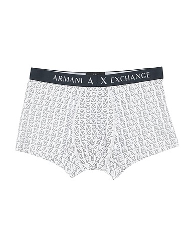 ARMANI EXCHANGE トランクス ホワイト コットン 95% / ポリウレタン 5% / ポリエステル