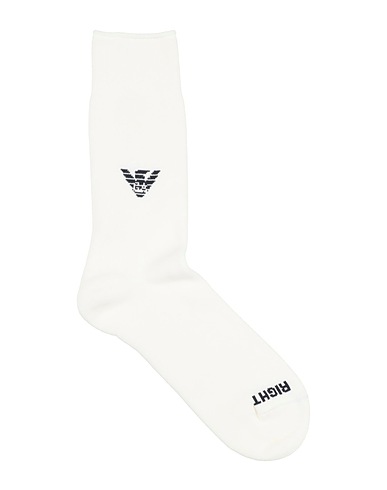 EMPORIO ARMANI Socks & tights White 88% Cotton, 12% Polyamide