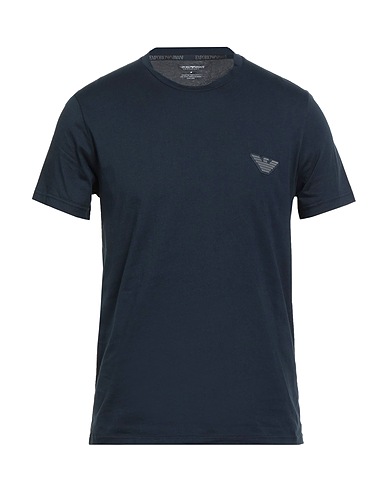 EMPORIO ARMANI Undershirt UNDERWEAR Navy blue 100% Cotton