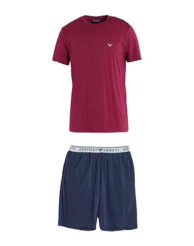 EMPORIO ARMANI Sleepwear UNDERWEAR Burgundy 95% Cotton, 5% Elastane