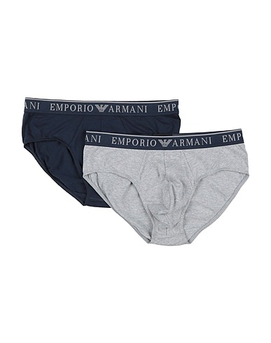 EMPORIO ARMANI Brief Grey 95% Cotton, 5% Elastane, Polyester, Polyamide