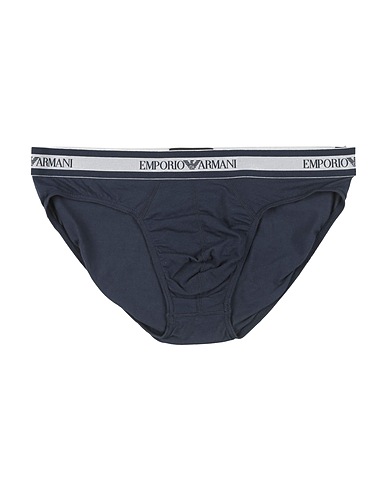 EMPORIO ARMANI Brief Navy blue 95% Cotton, 5% Elastane