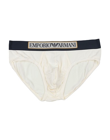 EMPORIO ARMANI Brief Ivory 95% Cotton, 5% Elastane, Polyamide, Polyester