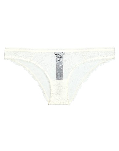 EMPORIO ARMANI Slip Panna 77% Poliammide, 19% Elastan, 4% Fibra di metallo