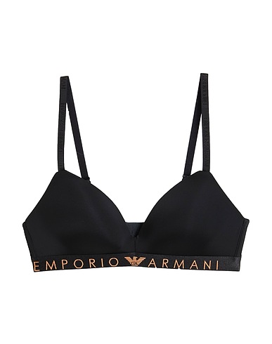 EMPORIO ARMANI Reggiseno UNDERWEAR Nero 85% Poliammide, 15% Elastan, Poliestere
