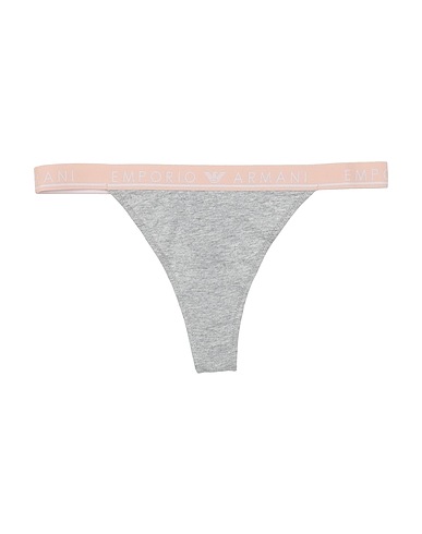 EMPORIO ARMANI Slip Grigio chiaro 95% Cotone, 5% Elastan, Poliestere