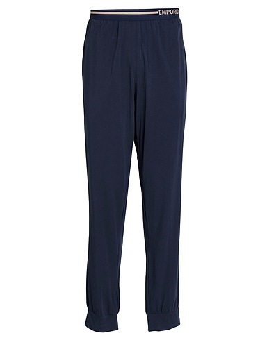 EMPORIO ARMANI Sleepwear UNDERWEAR Navy blue 95% Organic cotton, 5% Elastane, Polyester