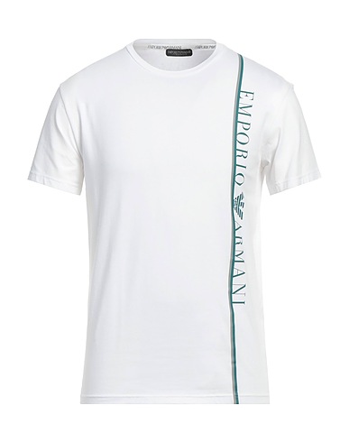 EMPORIO ARMANI Undershirt UNDERWEAR White 95% Cotton, 5% Elastane