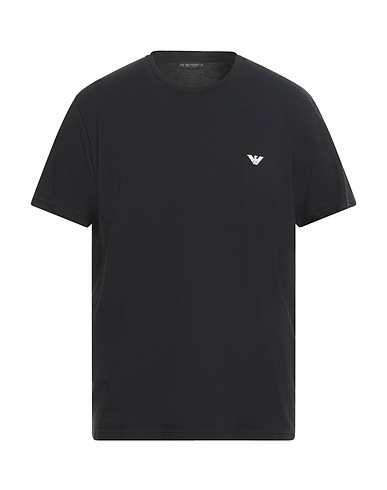 EMPORIO ARMANI Undershirt UNDERWEAR Black 95% Cotton, 5% Elastane