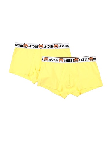 MOSCHINO Boxer Pastel yellow 95% Cotton, 5% Elastane