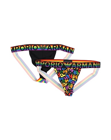 EMPORIO ARMANI Brief UNDERWEAR Black 95% Cotton, 5% Elastane