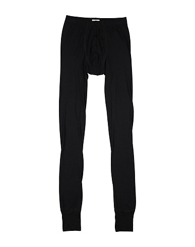 HANRO Leggings Noir 65% Soie, 35% Cachemire