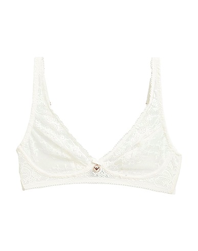 EMPORIO ARMANI Bra Ivory 89% Polyamide, 11% Elastane