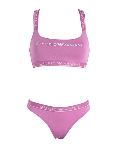 EMPORIO ARMANI Σετ εσωρούχων UNDERWEAR Βιολετί 95% Βαμβάκι, 5% Ελαστάνη