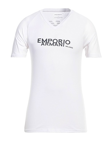 EMPORIO ARMANI T-shirt intima UNDERWEAR Bianco 95% Cotone, 5% Elastan