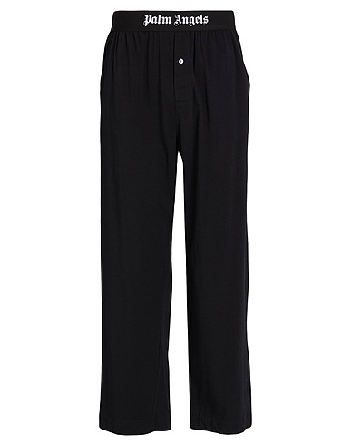 PALM ANGELS Sleepwear Black 94% Cotton, 6% Elastane, Polyamide, Polyester