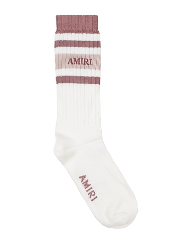 AMIRI Socks & tights Off white 93% Cotton, 6% Polyamide, 1% Elastane