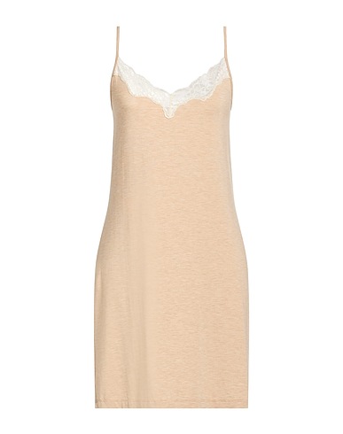 HANRO Sleepwear Beige 95% Viscose, 5% Elastane, Polyamide