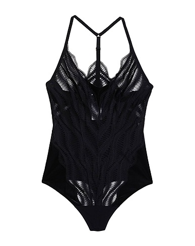 WOLFORD Lingerie bodysuit Black 88% Polyester, 12% Elastane, Polyamide