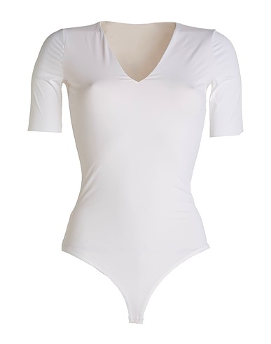 WOLFORD Lingerie bodysuit Ivory 86% Polyamide, 14% Elastane