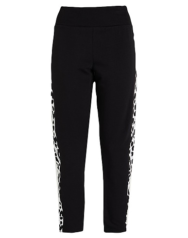 MOSCHINO Casual trouser UNDERWEAR Black 95% Cotton, 5% Elastane
