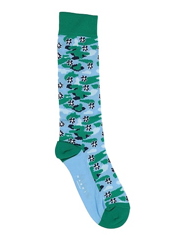 MARNI Socks & tights Light blue 80% Cotton, 20% Nylon