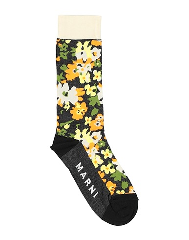 MARNI Socks & tights Black 80% Cotton, 20% Nylon
