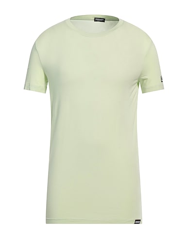 DSQUARED2 Undershirt UNDERWEAR Light green 95% Modal, 5% Elastane