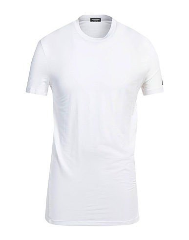 DSQUARED2 Undershirt UNDERWEAR White 95% Modal, 5% Elastane