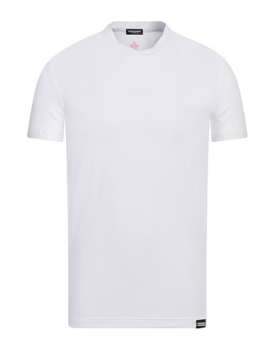 DSQUARED2 T-shirt intima UNDERWEAR Bianco 89% Cotone, 11% Elastan