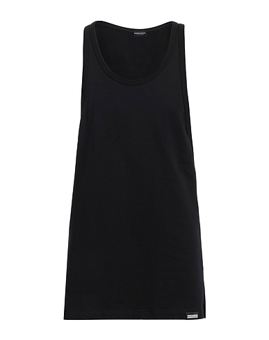 DSQUARED2 Undershirt UNDERWEAR Black 100% Cotton