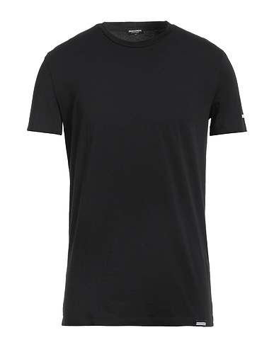 DSQUARED2 T-shirt intima UNDERWEAR Nero 95% Cotone, 5% Elastan