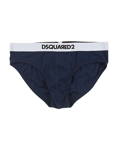 DSQUARED2 Slip UNDERWEAR Blu notte 95% Cotone, 5% Elastan