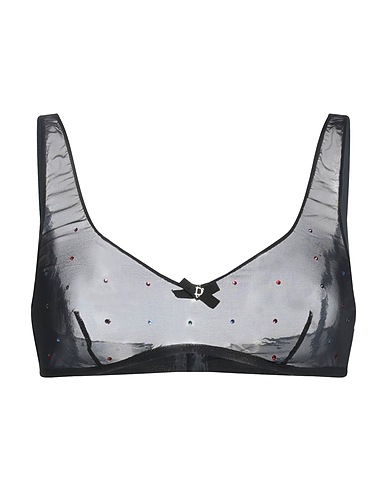 DSQUARED2 Bra UNDERWEAR Black 80% Polyamide, 20% Elastane