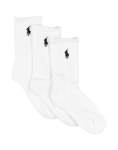 POLO RALPH LAUREN Socks & tights White 96% Polyester, 4% Elastane