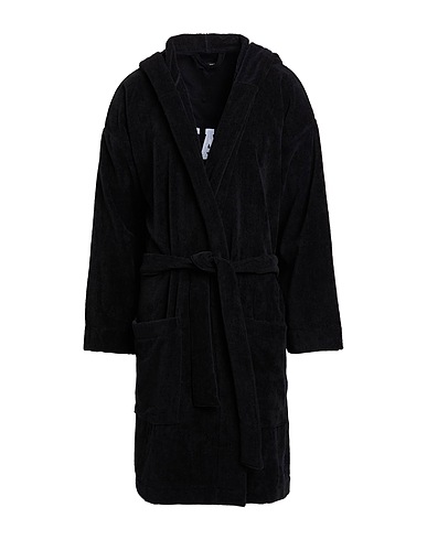 DSQUARED2 Morgen- & Bademäntel BEACHWEAR Schwarz 100% Baumwolle