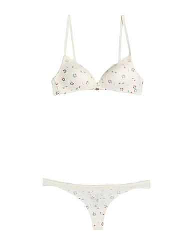 TWINSET Set Ivory 88% Polyamide, 12% Elastane