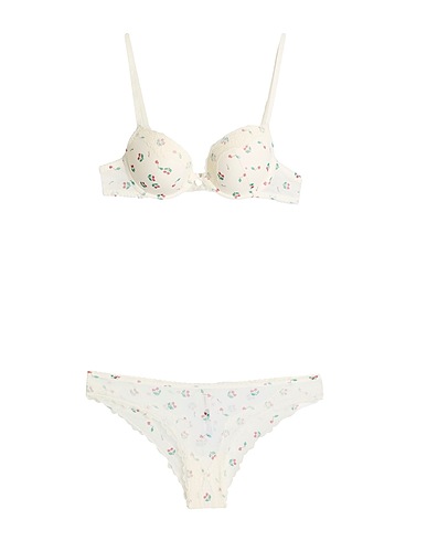 TWINSET Set U&B Ivory 88% Polyamide, 12% Elastane