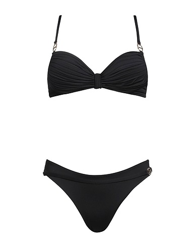 TWINSET Bikini U&B Black 88% Polyester, 12% Elastane, Polyamide