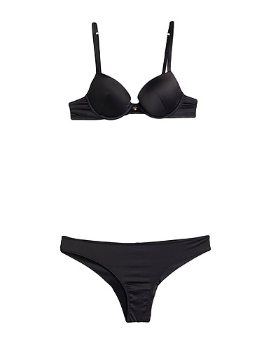 TWINSET Set Black 90% Polyester, 10% Elastane