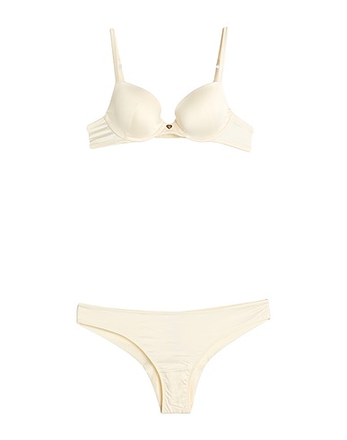 TWINSET Set Ivory 90% Polyester, 10% Elastane